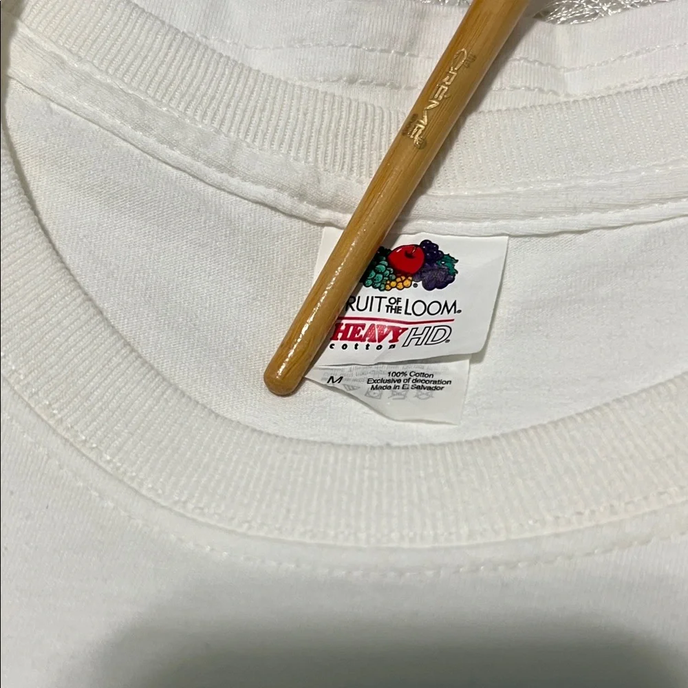 NWOT Vintage Horse Graphic White Cotton Tshirt Small - Picture 7 of 7